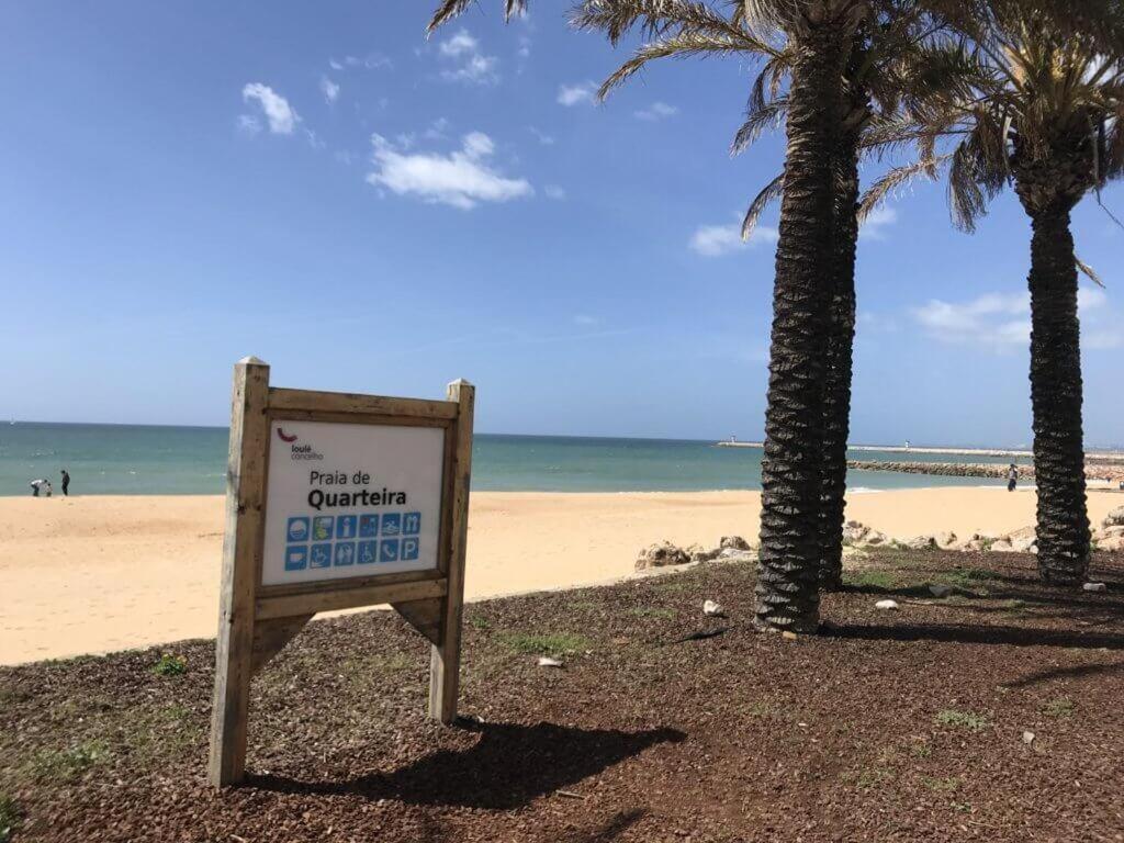 Apartamento Frente Ao Mar Com Piscina De Agua Salgada Quarteira Εξωτερικό φωτογραφία
